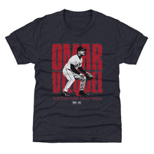 Load image into Gallery viewer, Omar Vizquel Cleveland Player Name WHT
