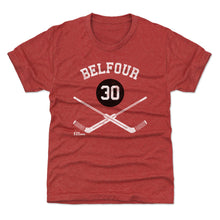 Load image into Gallery viewer, Ed Belfour Chicago 30 Goalie Sticks WHT
