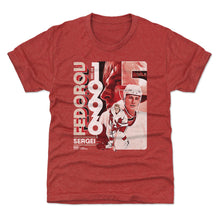 Load image into Gallery viewer, Sergei Fedorov Detroit 5 Goal Game 1996 WHT
