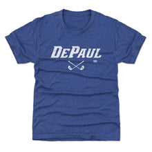 Load image into Gallery viewer, DePaul Blue Demons Golf Minimalist WHT

