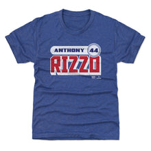 Load image into Gallery viewer, Anthony Rizzo Chicago C Retro Font WHT
