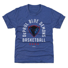 Load image into Gallery viewer, DePaul Blue Demons Basketball Arc WHT
