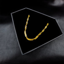 Load image into Gallery viewer, Stainless Steel Gold Tone PVD Twisted Luxe Chain Layering Necklace
