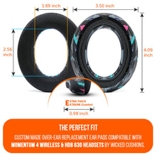 Load image into Gallery viewer, Sennheiser Momentum 4 &amp; HDB 630 Earpads - WC FreeZe Cooling Gel
