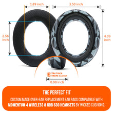 Load image into Gallery viewer, Sennheiser Momentum 4 &amp; HDB 630 Earpads - WC FreeZe Cooling Gel
