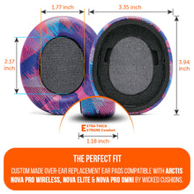 Load image into Gallery viewer, Arctis Nova Pro Wireless, Nova Elite &amp; Nova Pro Omni Earpads - WC PadZ Nova Pro Wireless
