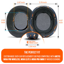 Load image into Gallery viewer, Arctis Nova Pro Wireless, Nova Elite &amp; Nova Pro Omni Earpads - WC FreeZe Cooling Gel
