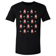 Load image into Gallery viewer, Christmas 8-bit Santas WHT

