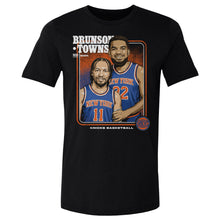 Load image into Gallery viewer, Jalen Brunson &amp; Karl-Anthony Towns New York Knicks Step Brothers WHT
