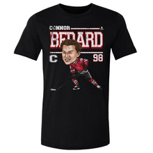 Load image into Gallery viewer, Connor Bedard Chicago Cartoon WHT
