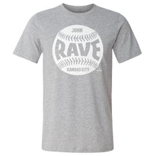 Load image into Gallery viewer, John Rave Kansas City Baseball WHT
