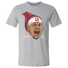 Load image into Gallery viewer, Patrick Mahomes Kansas City Portrait Santa Hat WHT
