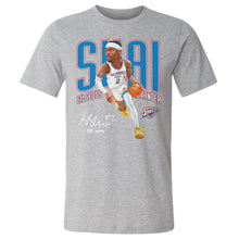 Load image into Gallery viewer, Shai Gilgeous-Alexander Oklahoma City Thunder Caricature WHT
