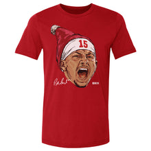 Load image into Gallery viewer, Patrick Mahomes Kansas City Portrait Santa Hat WHT

