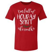 Load image into Gallery viewer, Christmas I'm Full Of Holiday Spirit WHT
