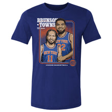 Load image into Gallery viewer, Jalen Brunson &amp; Karl-Anthony Towns New York Knicks Step Brothers WHT
