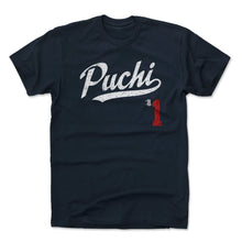 Load image into Gallery viewer, Ozzie Albies Puchi Players Weekend Script R WHT
