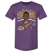 Load image into Gallery viewer, Rui Hachimura Los Angeles Lakers Cartoon WHT

