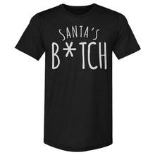 Load image into Gallery viewer, Christmas Santa's B-tch WHT

