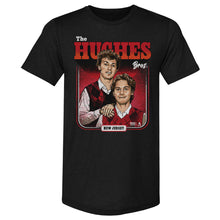 Load image into Gallery viewer, Luke Hughes &amp; Jack Hughes New Jersey Step Brothers WHT
