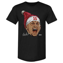 Load image into Gallery viewer, Patrick Mahomes Kansas City Portrait Santa Hat WHT
