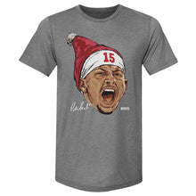 Load image into Gallery viewer, Patrick Mahomes Kansas City Portrait Santa Hat WHT
