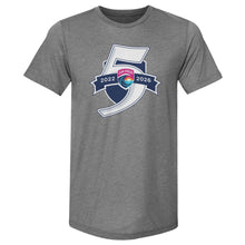 Load image into Gallery viewer, San Diego Wave FC 5 Seasons Logo WHT
