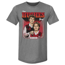 Load image into Gallery viewer, Luke Hughes &amp; Jack Hughes New Jersey Step Brothers WHT
