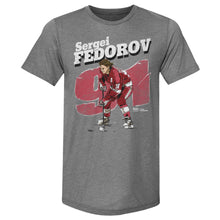 Load image into Gallery viewer, Sergei Fedorov Detroit Retro WHT
