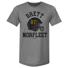 Load image into Gallery viewer, Brett Norfleet College Helmet Font
