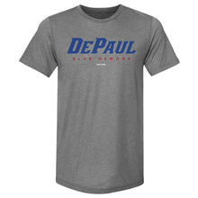 Load image into Gallery viewer, DePaul Blue Demons Wordmark Blue Demons WHT
