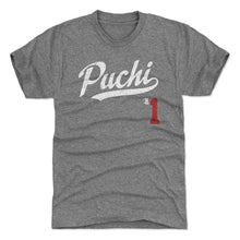 Load image into Gallery viewer, Ozzie Albies Puchi Players Weekend Script R WHT
