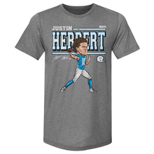 Load image into Gallery viewer, Justin Herbert Cartoon WHT
