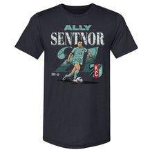 Load image into Gallery viewer, Ally Sentnor Kansas City Current Cracked Number WHT
