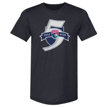 Load image into Gallery viewer, San Diego Wave FC 5 Seasons Logo WHT
