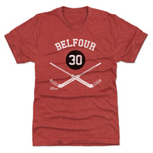 Load image into Gallery viewer, Ed Belfour Chicago 30 Goalie Sticks WHT
