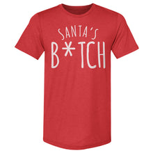 Load image into Gallery viewer, Christmas Santa's B-tch WHT
