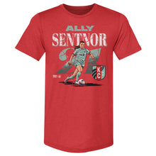 Load image into Gallery viewer, Ally Sentnor Kansas City Current Cracked Number WHT
