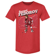Load image into Gallery viewer, Sergei Fedorov Detroit Retro WHT
