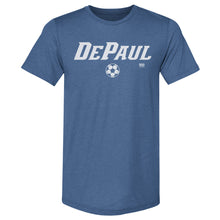 Load image into Gallery viewer, DePaul Blue Demons Soccer Minimalist WHT
