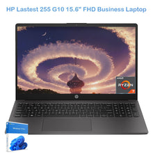 Load image into Gallery viewer, HP 255 G10 Ryzen 7 7730U Laptop Black / 16 GB RAM / 512 GB SSD Win 11 pro US
