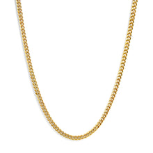 Load image into Gallery viewer, Semi-Solid 14K Yellow Gold 6.1mm Classic Miami Cuban Chain Necklace - 22 Inches
