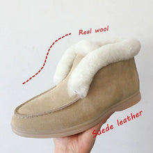 Load image into Gallery viewer, 2021 Fur Women&#39;s Leisure Warm Boots Big Size 43 Women&#39;s Fur Casual Boots
