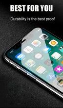 Load image into Gallery viewer, 9D Tempered Glass Screen Protector for iPhone 13 12/Xsmax/Plus/7/6S Mobile Phone Screen Protector 1 PCS Scratchproof Shatterproof Tempered Glass for iPhone

