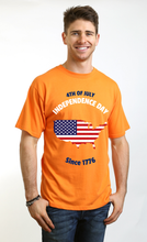 Load image into Gallery viewer, 4th of July Men's Bamboo Viscose/Organic Cotton Short Sleeve Graphic T-Shirt
