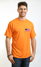 Load image into Gallery viewer, American Flag Men's Bamboo Viscose/Organic Cotton Short Sleeve Graphic T-Shirt
