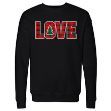 Load image into Gallery viewer, Christmas LOVE Christmas Plaid WHT
