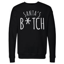 Load image into Gallery viewer, Christmas Santa's B-tch WHT
