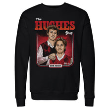 Load image into Gallery viewer, Luke Hughes &amp; Jack Hughes New Jersey Step Brothers WHT
