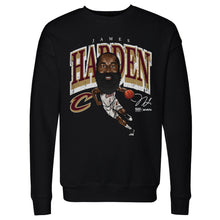 Load image into Gallery viewer, James Harden Cleveland Cavaliers Cartoon WHT
